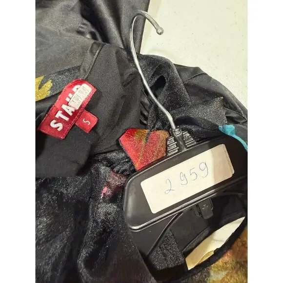 Staud CALLUNA DRESS FIRST BLOOM NIGHT maxi dress Small - Picture 2 of 5